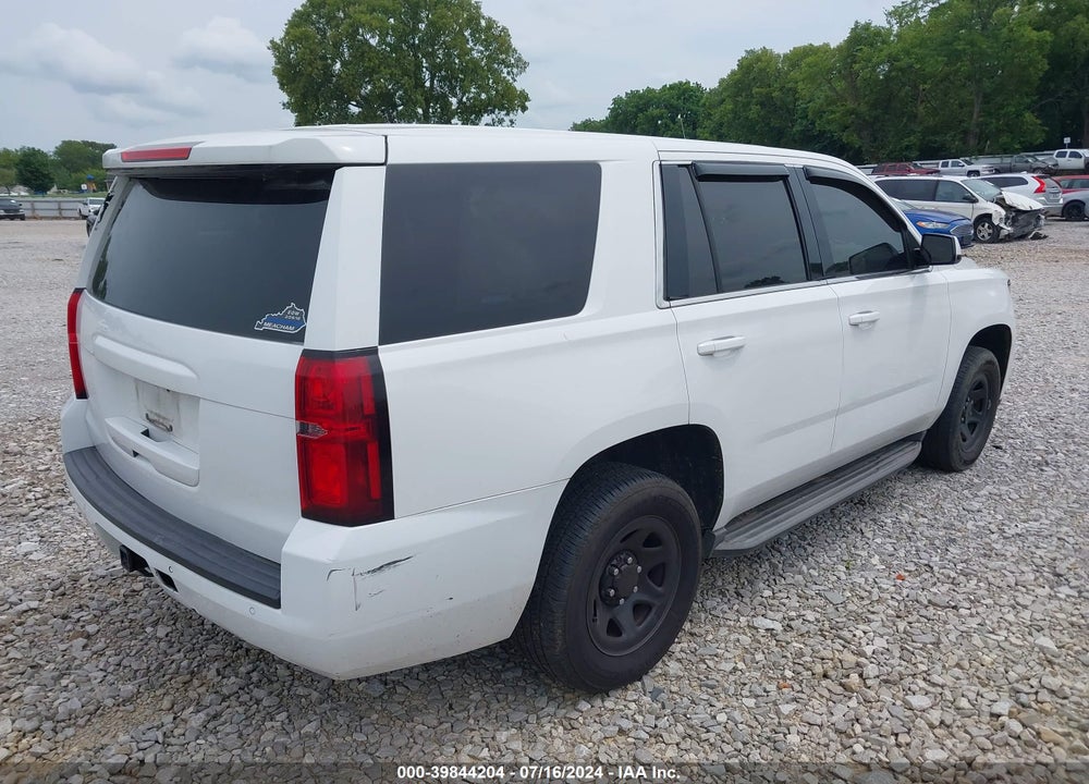 2016 CHEVROLET TAHOE COMMERCIAL FLEET VIN: 1GNSKDEC8GR127900