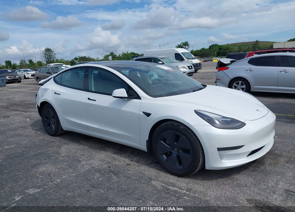 2022 TESLA MODEL 3 LONG RANGE DUAL MOTOR ALL-WHEEL DRIVE VIN: 5YJ3E1EB0NF103085
