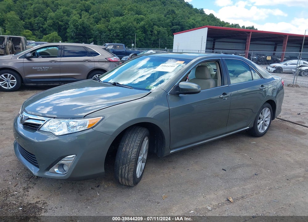 2012 TOYOTA CAMRY XLE VIN: 4T1BF1FKXCU608574