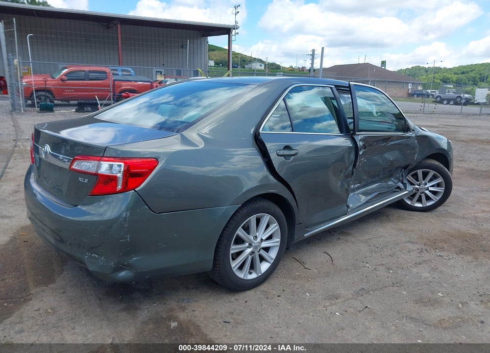 2012 TOYOTA CAMRY XLE VIN: 4T1BF1FKXCU608574