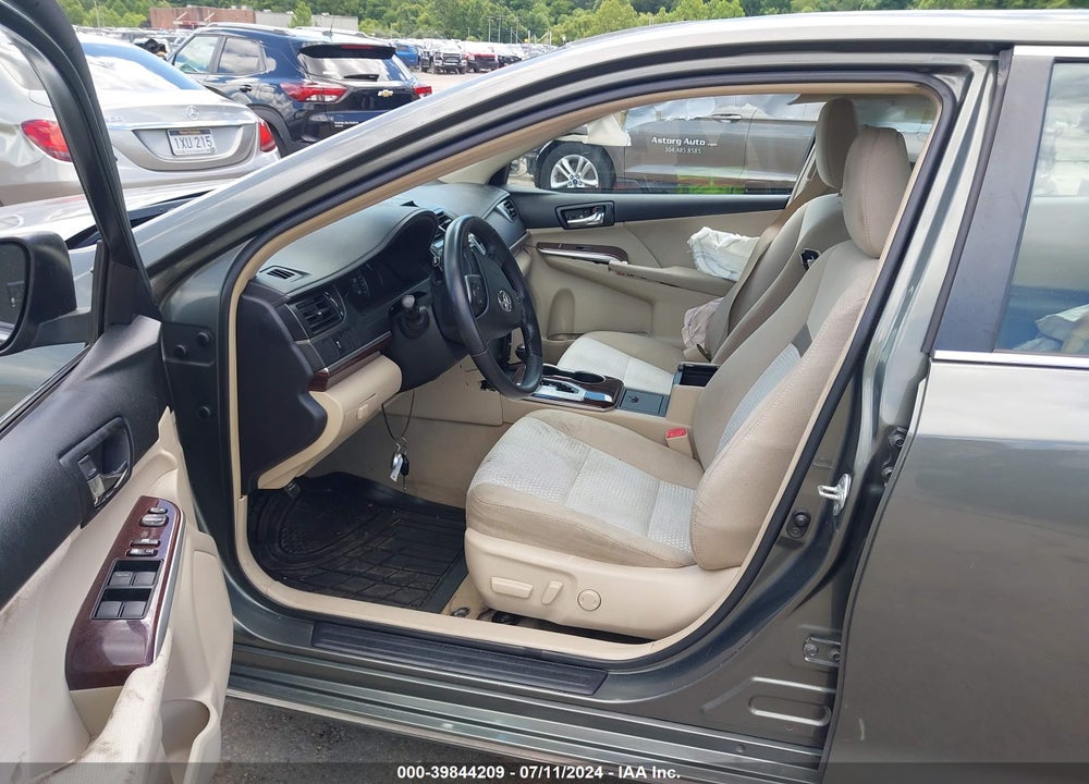 2012 TOYOTA CAMRY XLE VIN: 4T1BF1FKXCU608574