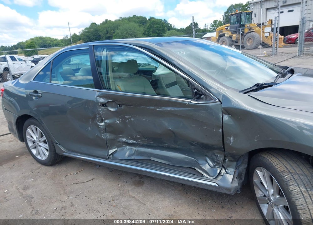 2012 TOYOTA CAMRY XLE VIN: 4T1BF1FKXCU608574
