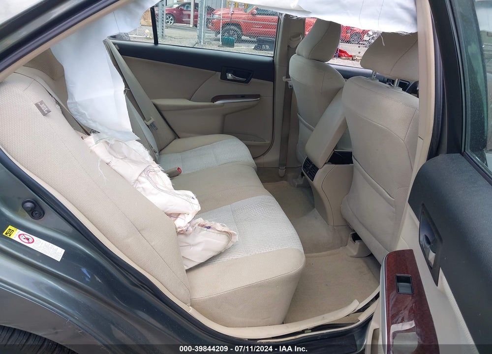 2012 TOYOTA CAMRY XLE VIN: 4T1BF1FKXCU608574