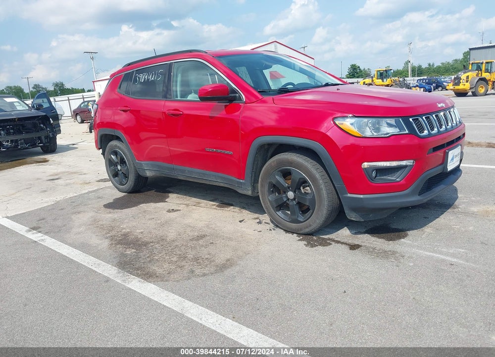 2019 JEEP COMPASS LATITUDE FWD VIN: 3C4NJCBBXKT843857