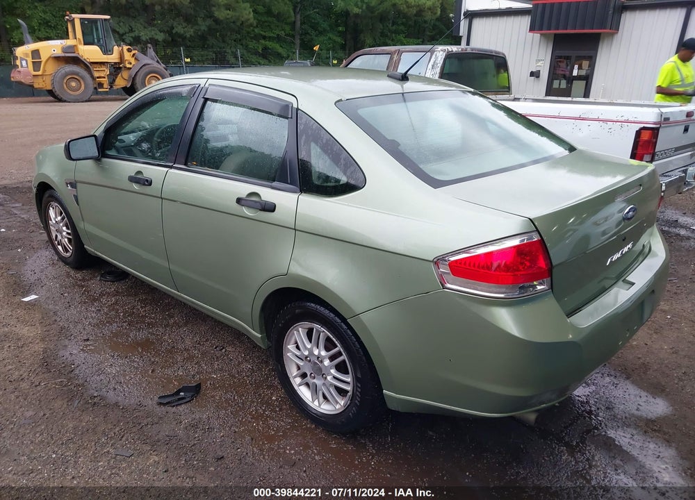 2008 FORD FOCUS SE/SES VIN: 1FAHP35N38W187866