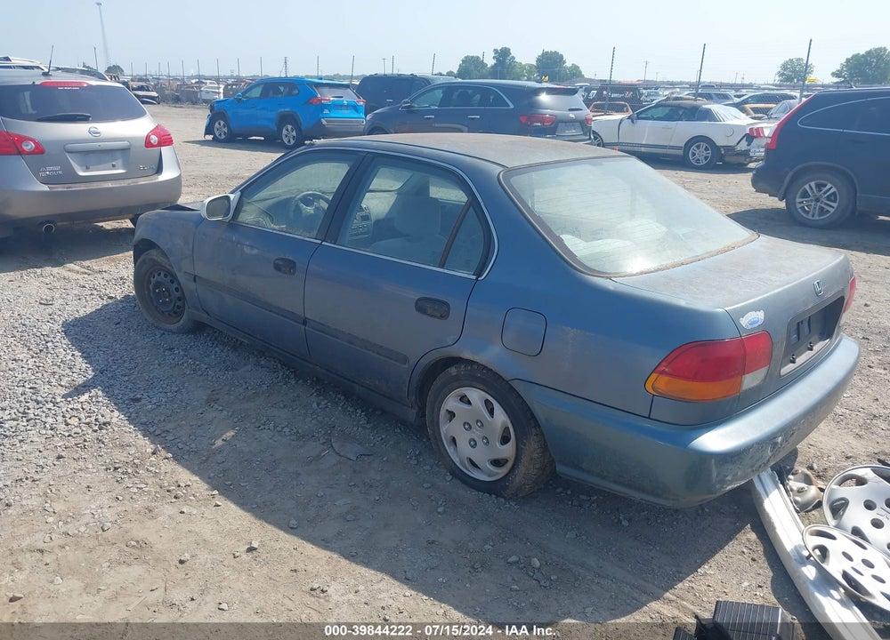 1997 HONDA CIVIC LX VIN: 1HGEJ6679VL021009