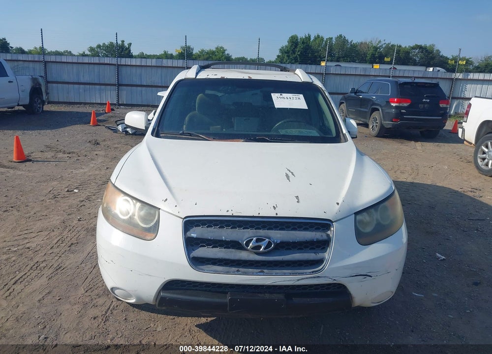2007 HYUNDAI SANTA FE GLS VIN: 5NMSG13D17H043099