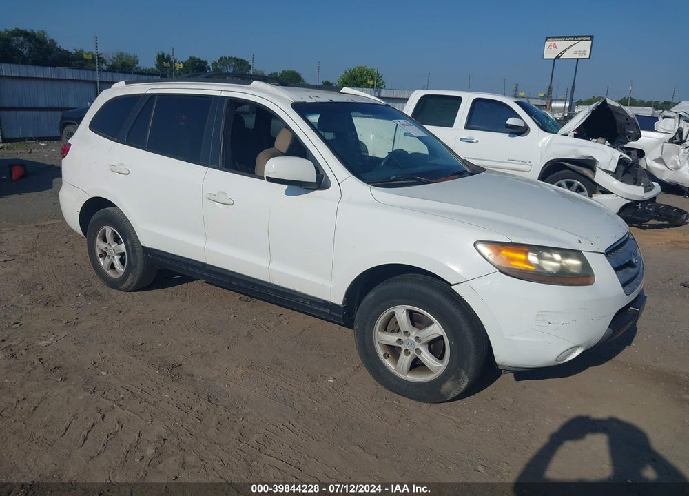 2007 HYUNDAI SANTA FE GLS VIN: 5NMSG13D17H043099
