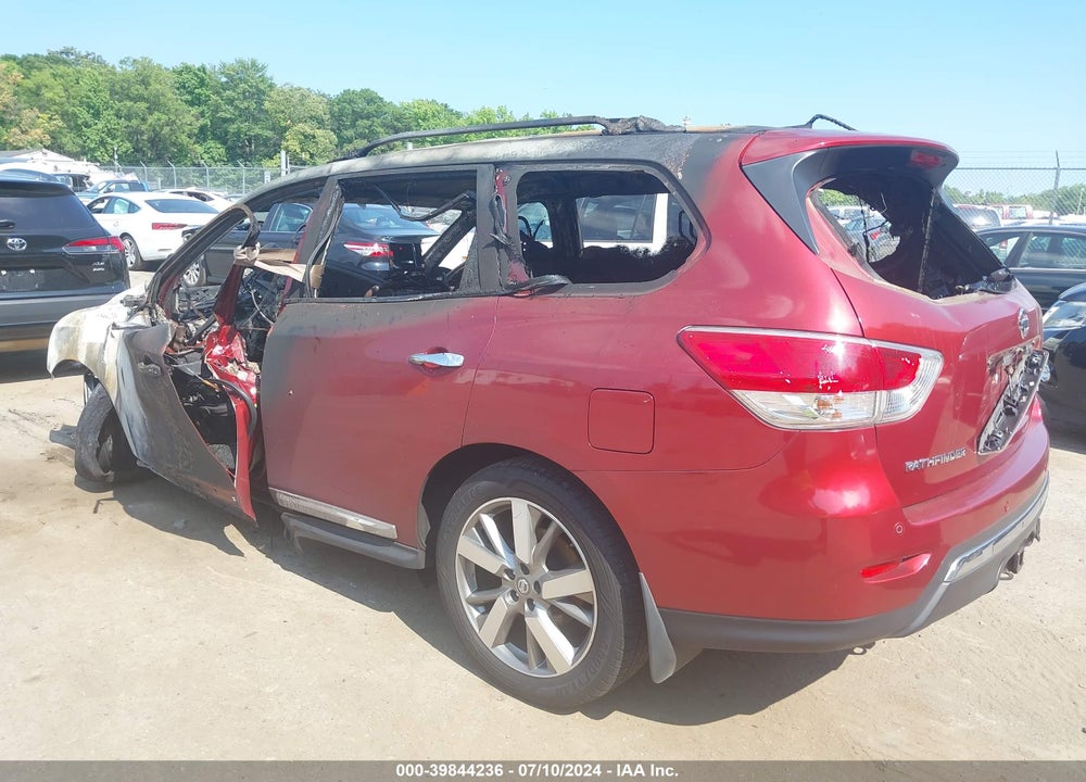 2013 NISSAN PATHFINDER PLATINUM VIN: 5N1AR2MM3DC659709