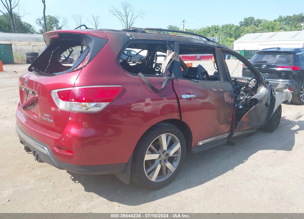 2013 NISSAN PATHFINDER PLATINUM VIN: 5N1AR2MM3DC659709