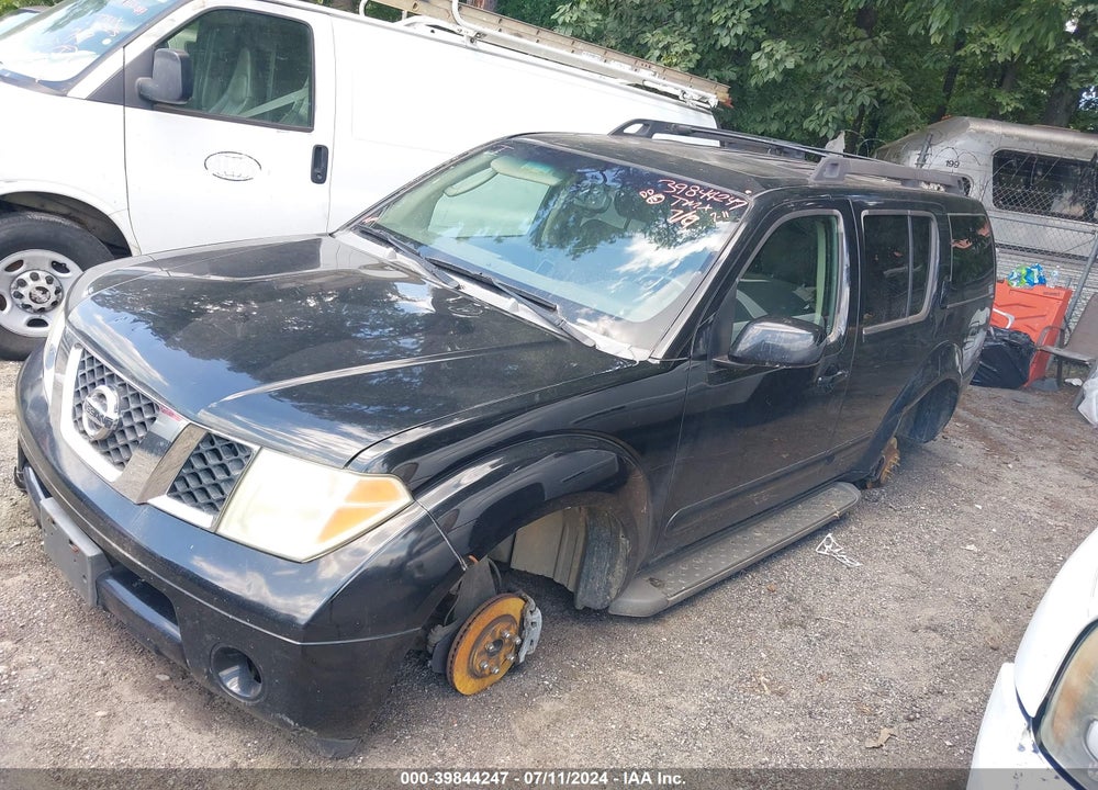 2006 NISSAN PATHFINDER SE VIN: 5N1AR18U26C636039