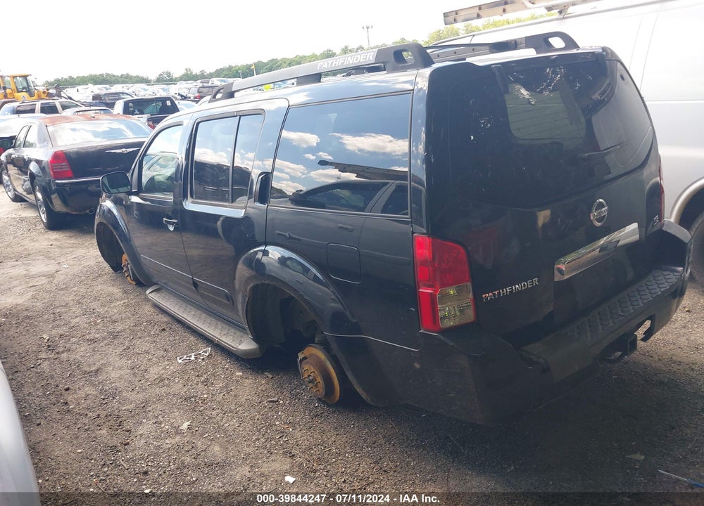 2006 NISSAN PATHFINDER SE VIN: 5N1AR18U26C636039