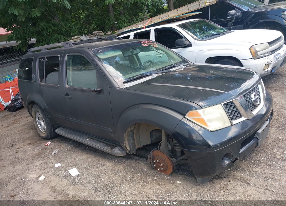2006 NISSAN PATHFINDER SE VIN: 5N1AR18U26C636039