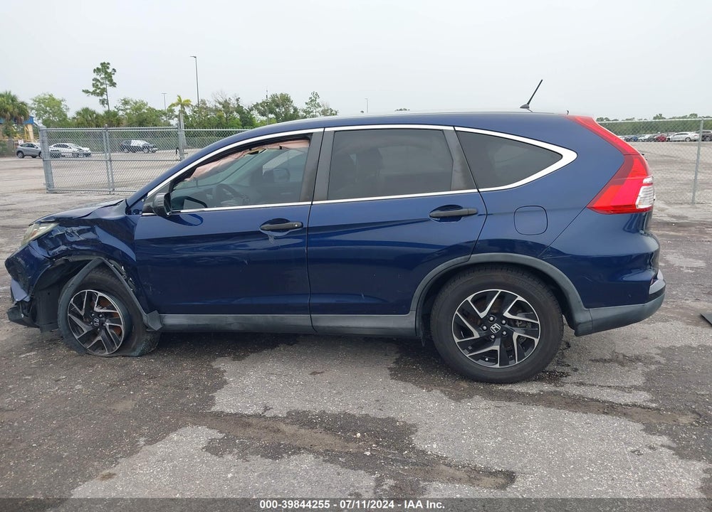 2016 HONDA CR-V SE VIN: 2HKRM3H44GH550089