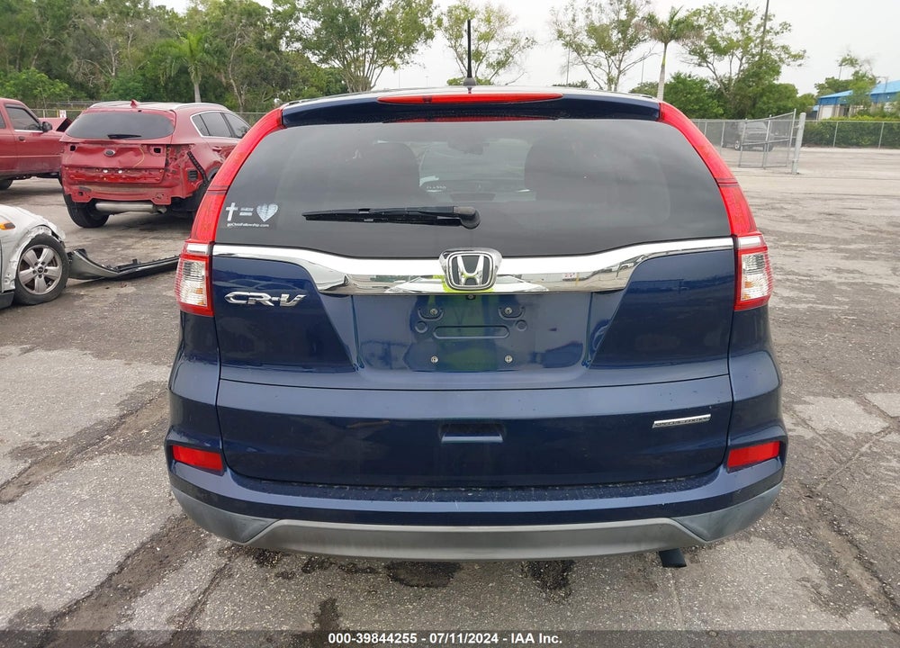 2016 HONDA CR-V SE VIN: 2HKRM3H44GH550089