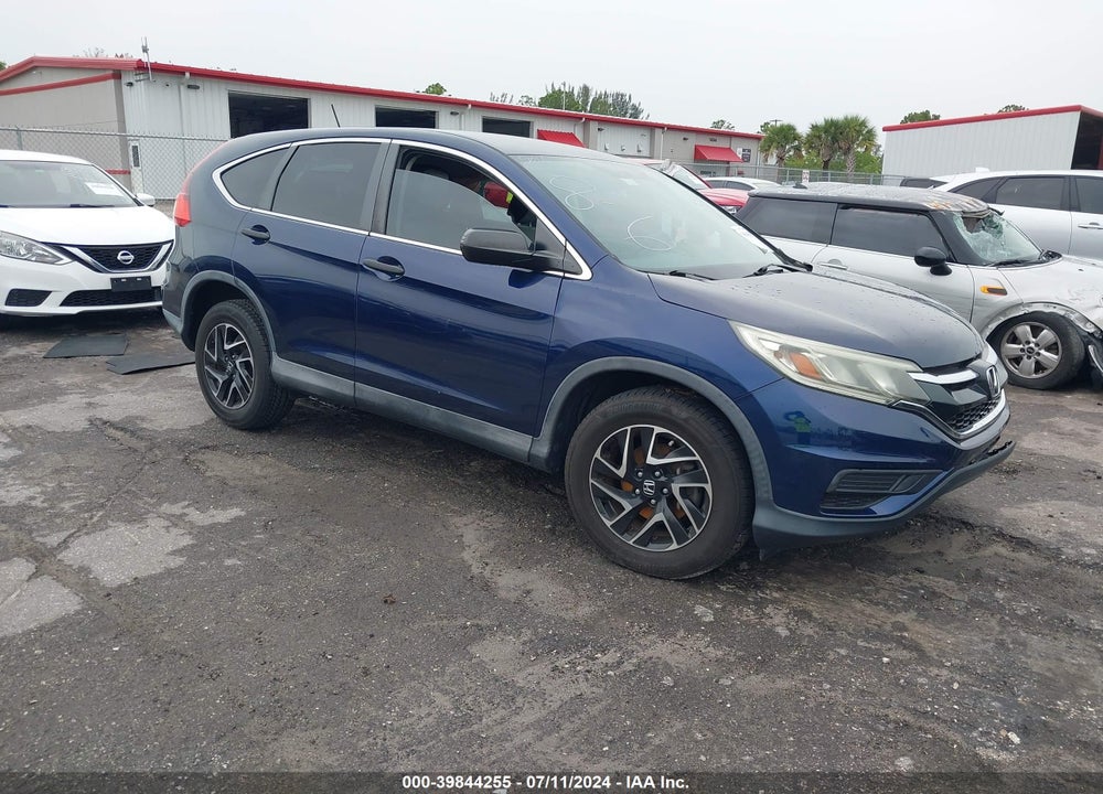 2016 HONDA CR-V SE VIN: 2HKRM3H44GH550089