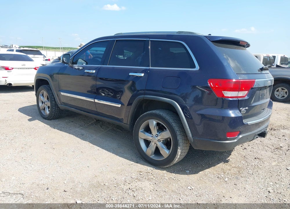 2012 CHEROKEE JEEP GRAND  OVERLAND VIN: 1C4RJFCG9CC176077