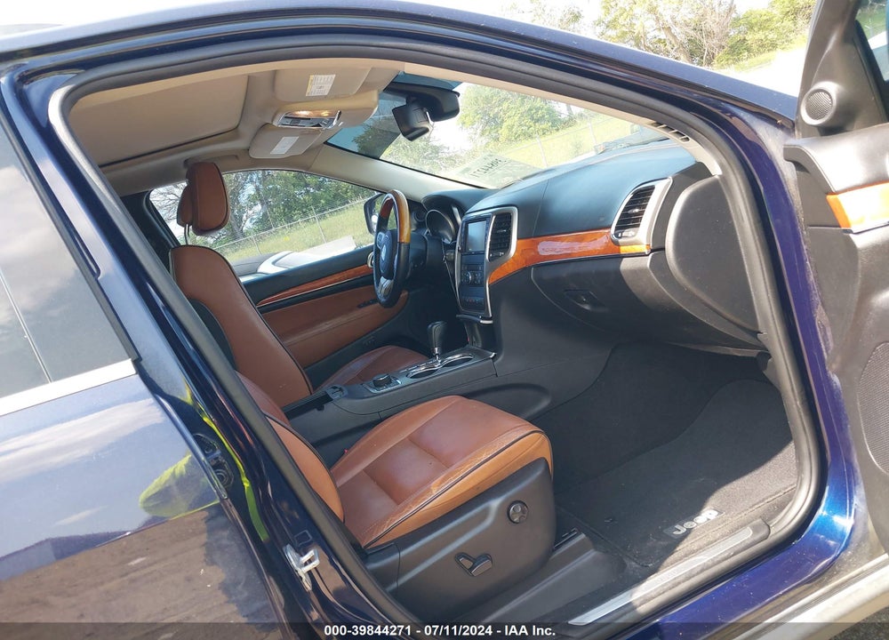 2012 CHEROKEE JEEP GRAND  OVERLAND VIN: 1C4RJFCG9CC176077