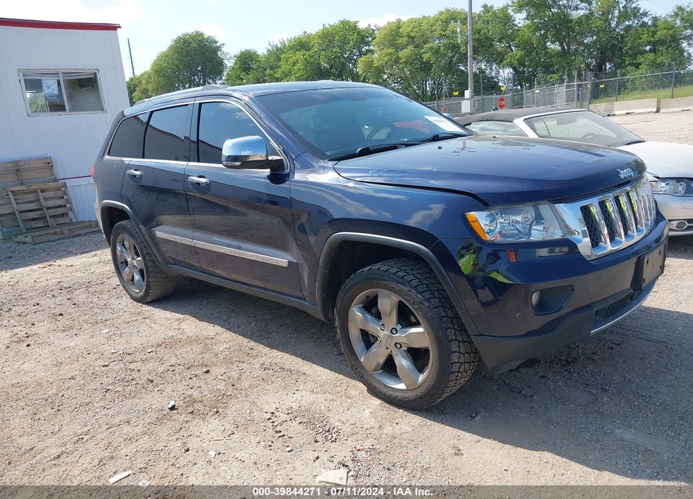2012 CHEROKEE JEEP GRAND  OVERLAND VIN: 1C4RJFCG9CC176077