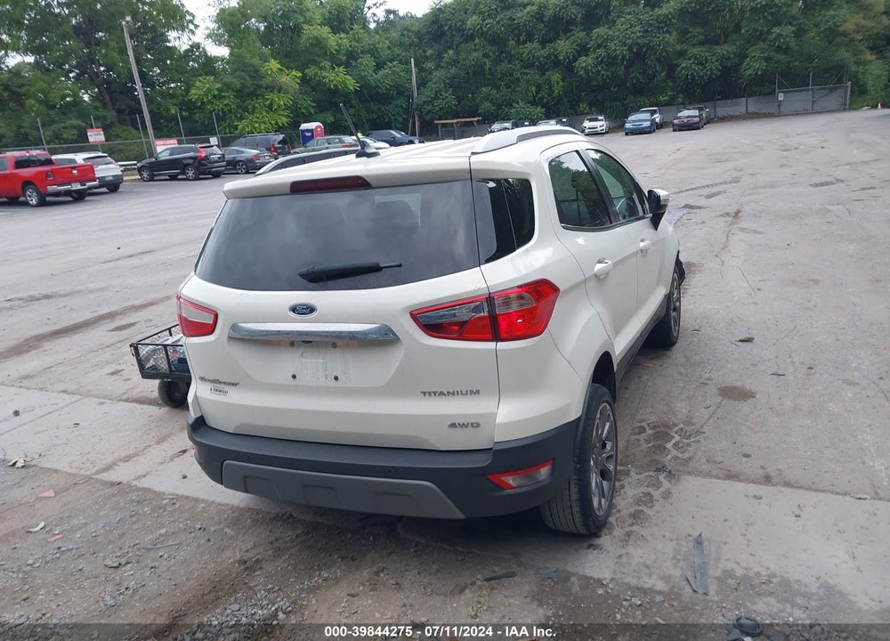 2018 FORD ECOSPORT TITANIUM VIN: MAJ6P1WL4JC208904
