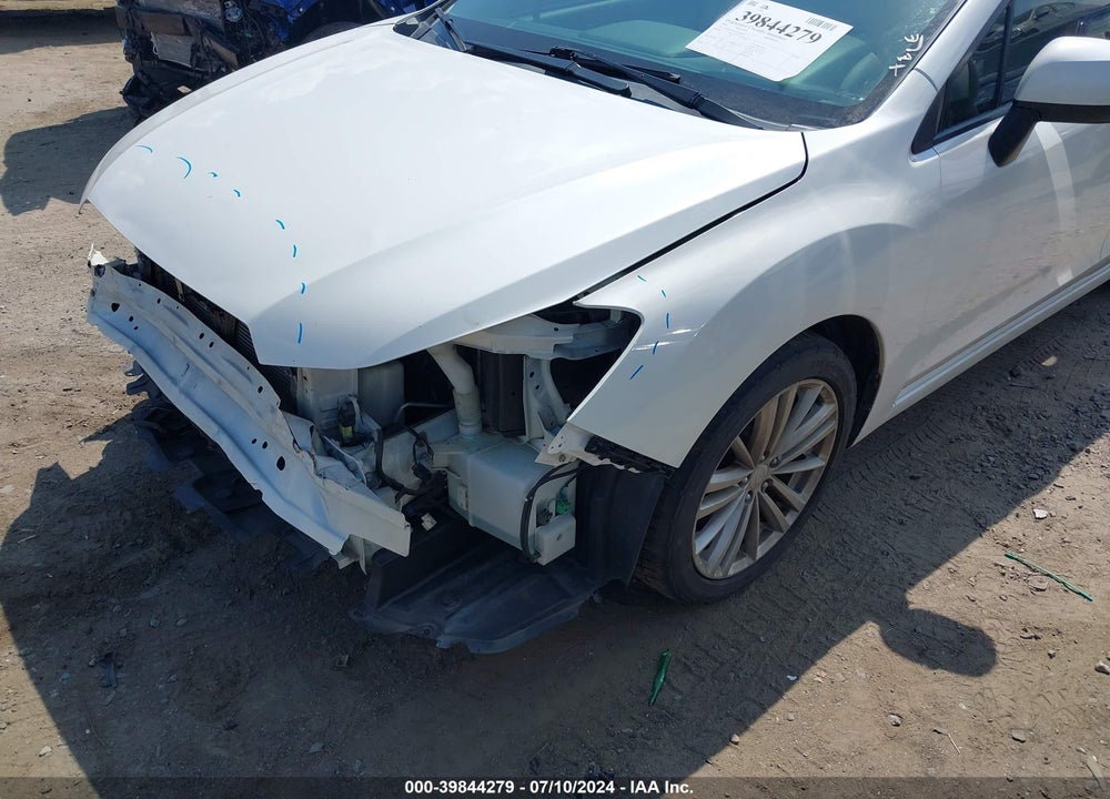 2012 SUBARU IMPREZA VIN: JF1GPAD6XCH216819