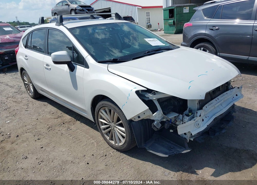 2012 SUBARU IMPREZA VIN: JF1GPAD6XCH216819