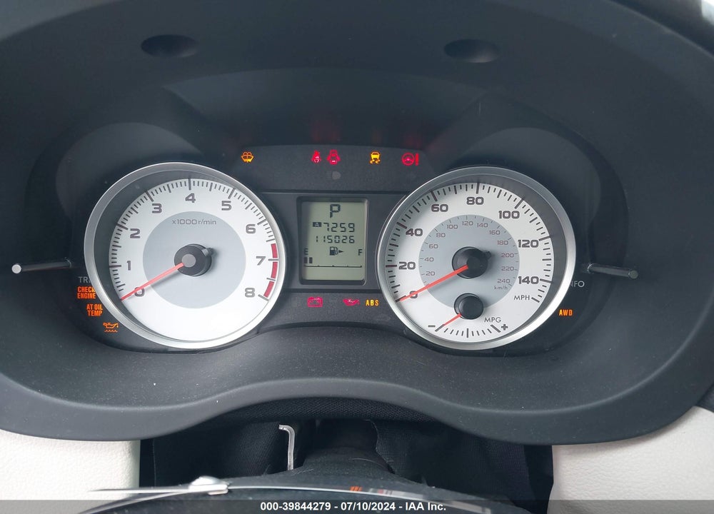 2012 SUBARU IMPREZA VIN: JF1GPAD6XCH216819