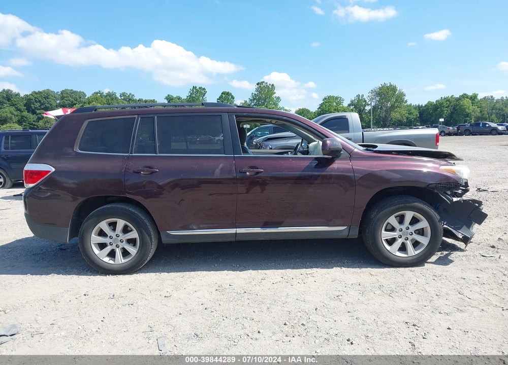 2012 TOYOTA HIGHLANDER SE V6 VIN: 5TDBK3EH0CS137704