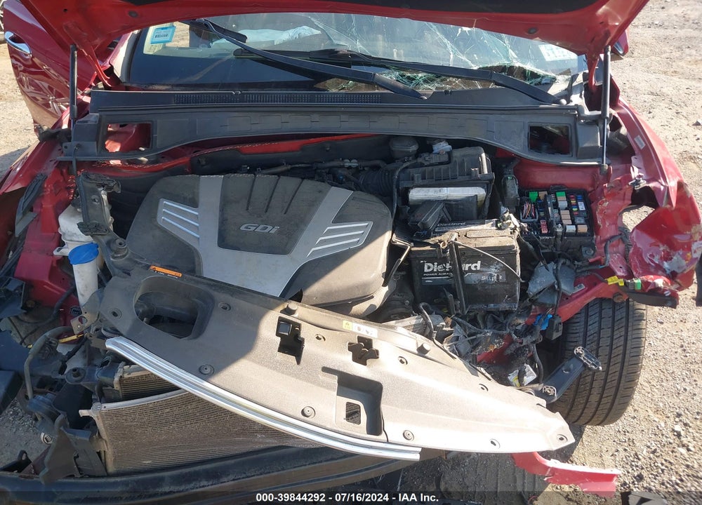 2013 HYUNDAI SANTA FE LIMITED VIN: KM8SRDHF0DU009564