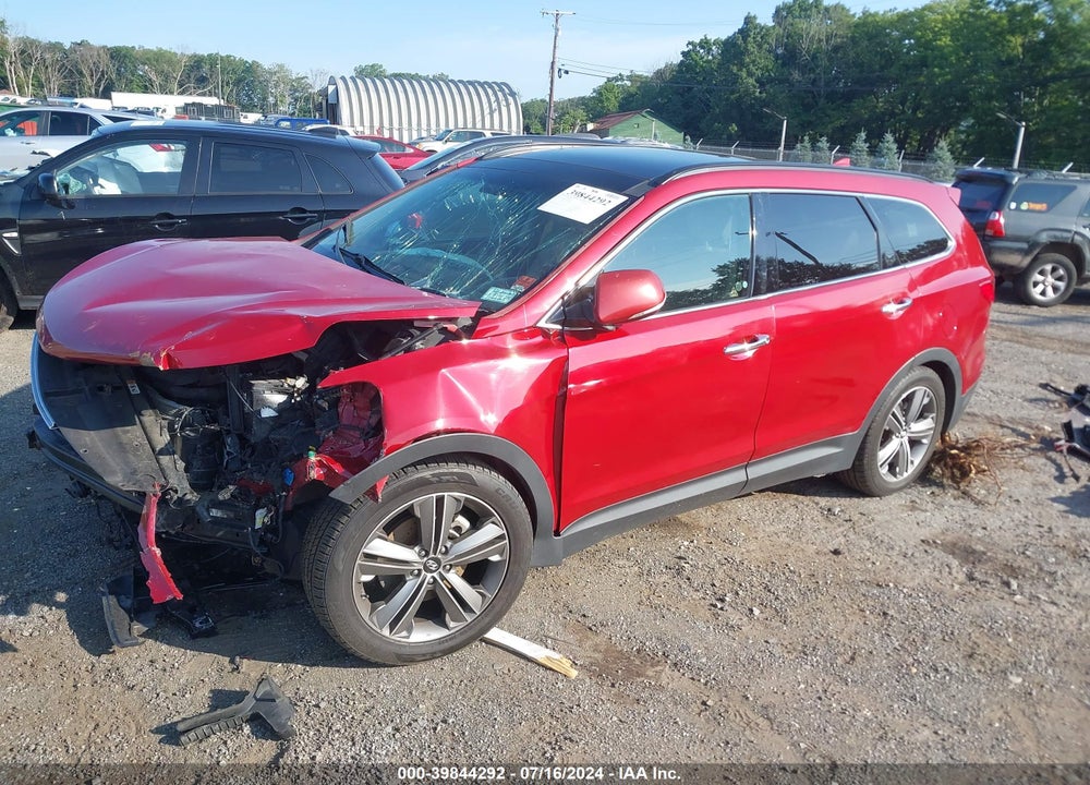2013 HYUNDAI SANTA FE LIMITED VIN: KM8SRDHF0DU009564