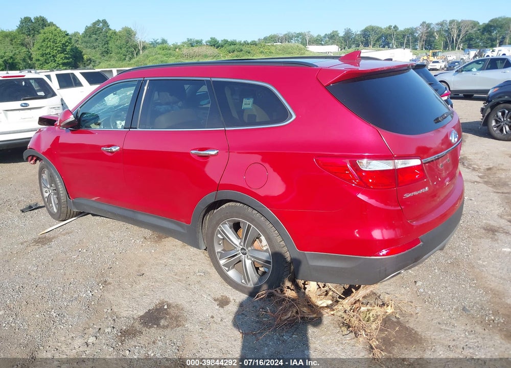 2013 HYUNDAI SANTA FE LIMITED VIN: KM8SRDHF0DU009564