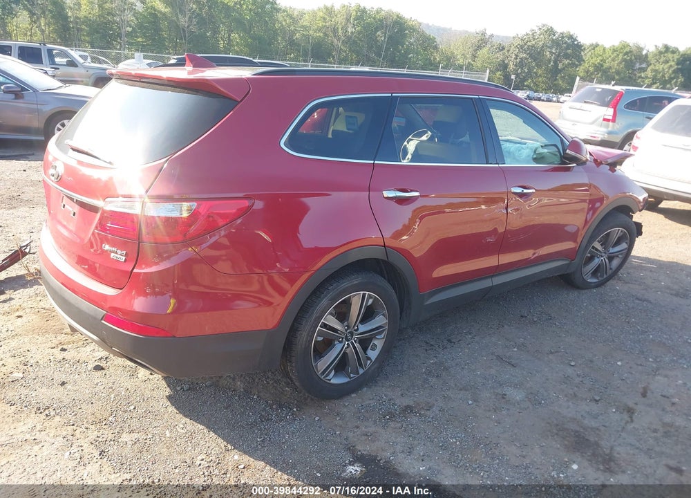 2013 HYUNDAI SANTA FE LIMITED VIN: KM8SRDHF0DU009564