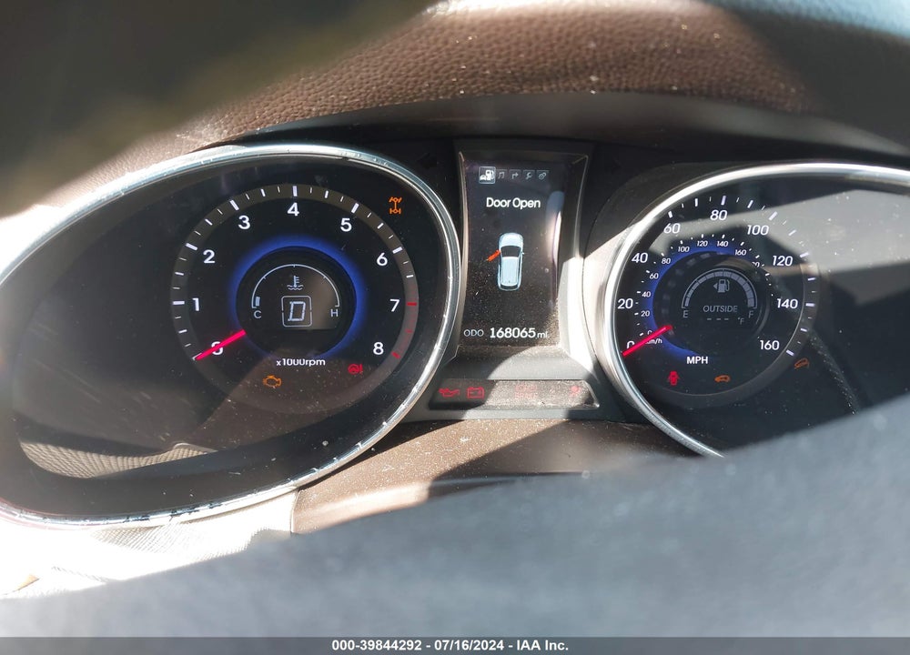 2013 HYUNDAI SANTA FE LIMITED VIN: KM8SRDHF0DU009564
