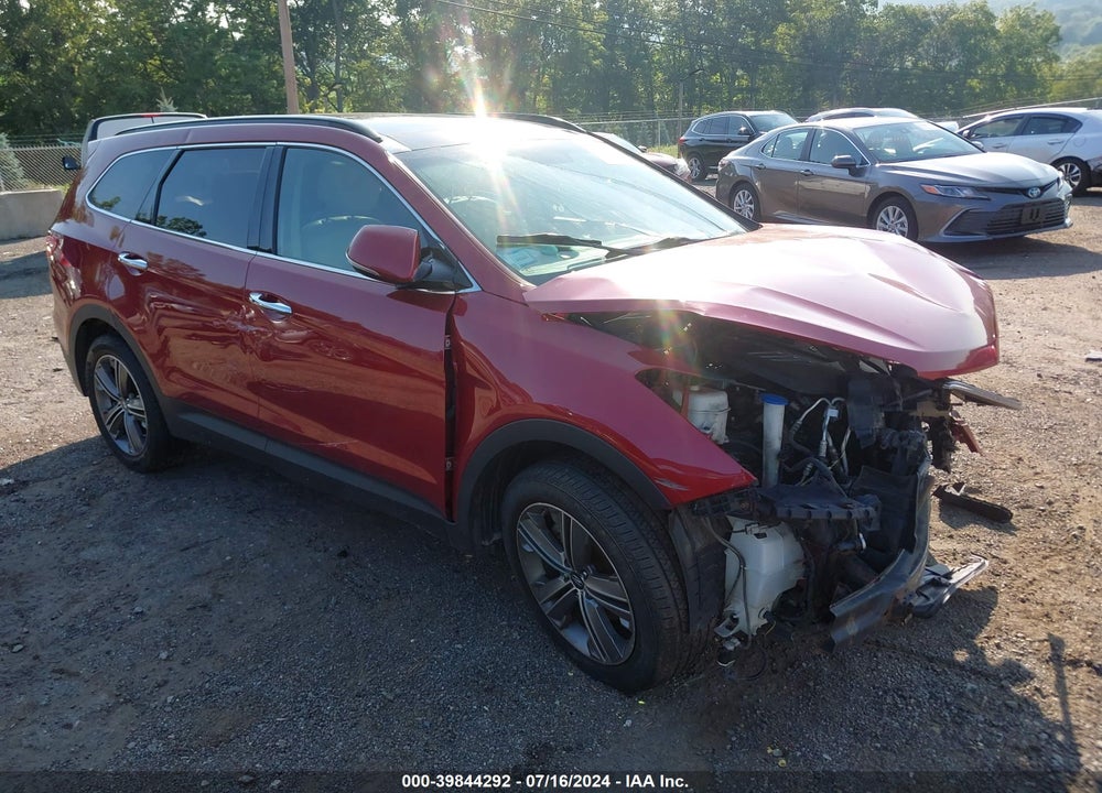 2013 HYUNDAI SANTA FE LIMITED VIN: KM8SRDHF0DU009564