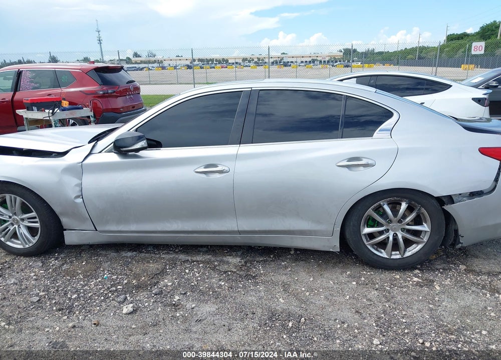 2014 INFINITI Q50 PREMIUM VIN: JN1BV7APXEM670592
