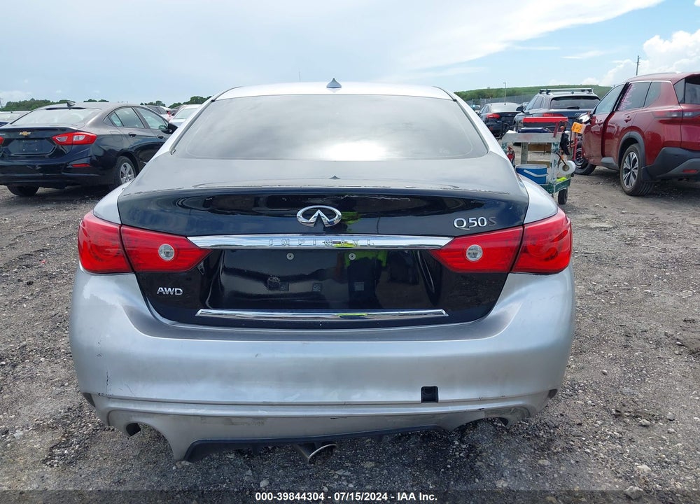 2014 INFINITI Q50 PREMIUM VIN: JN1BV7APXEM670592