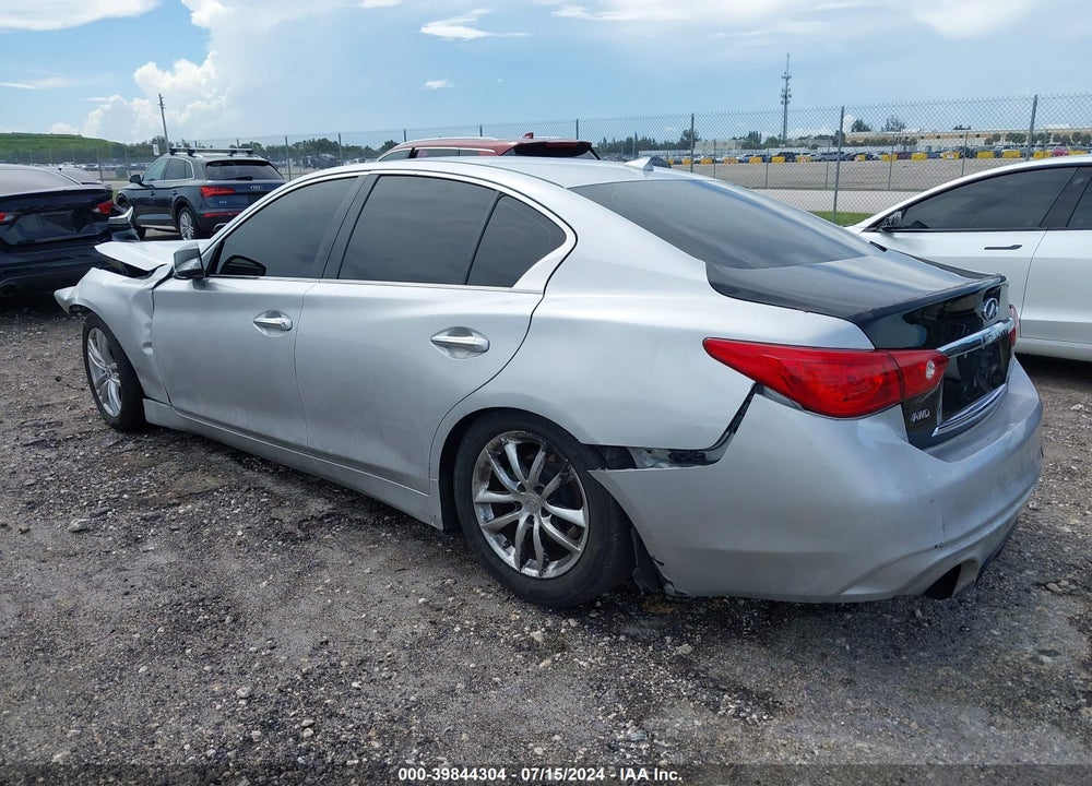 2014 INFINITI Q50 PREMIUM VIN: JN1BV7APXEM670592