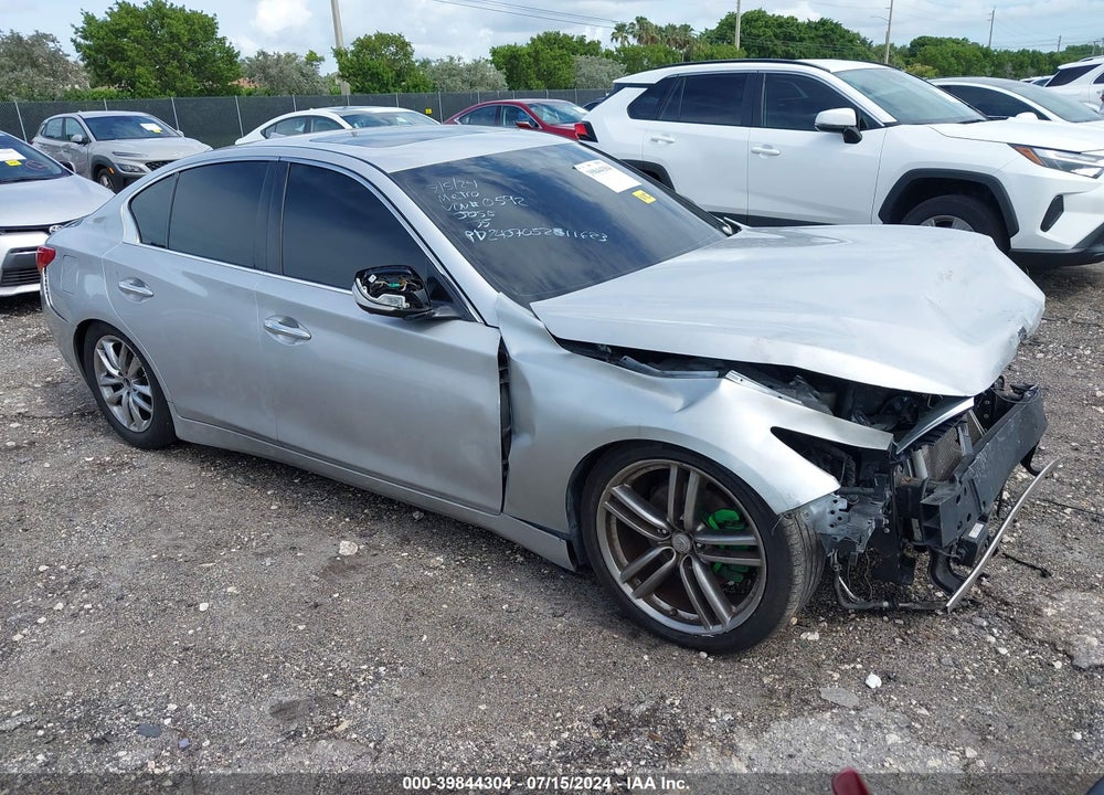 2014 INFINITI Q50 PREMIUM VIN: JN1BV7APXEM670592