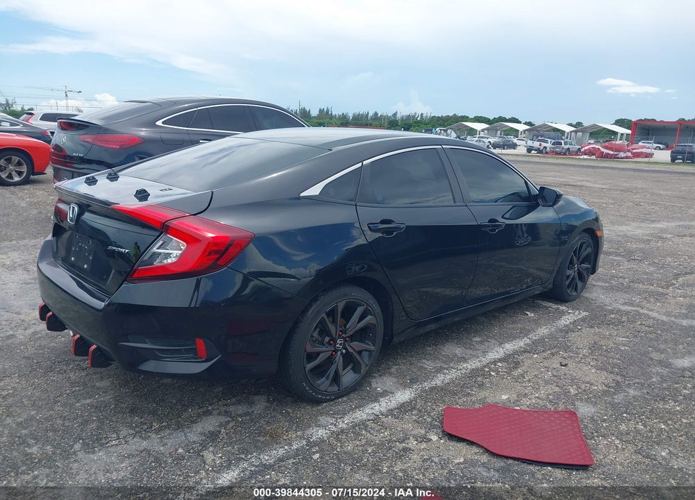 2020 HONDA CIVIC SPORT VIN: 19XFC2F80LE012364