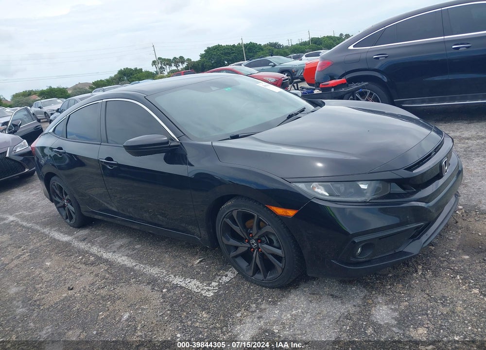 2020 HONDA CIVIC SPORT VIN: 19XFC2F80LE012364