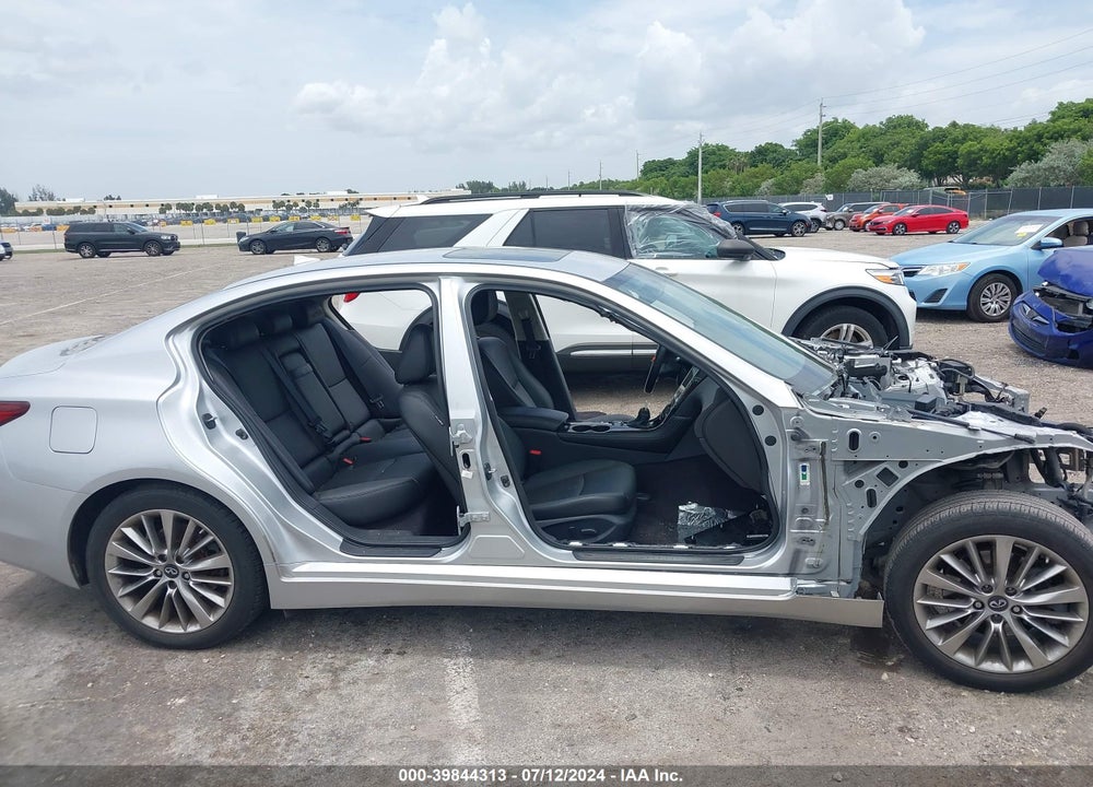 2019 INFINITI Q50 3.0T LUXE VIN: JN1EV7ARXKM552410