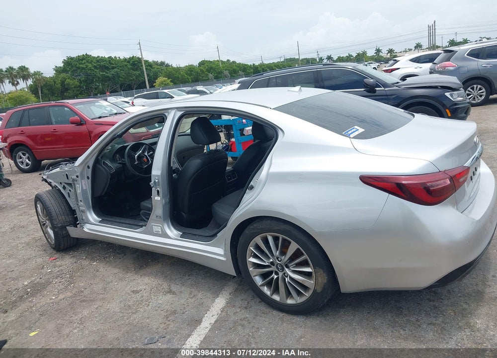 2019 INFINITI Q50 3.0T LUXE VIN: JN1EV7ARXKM552410