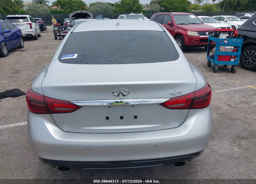 2019 INFINITI Q50 3.0T LUXE VIN: JN1EV7ARXKM552410