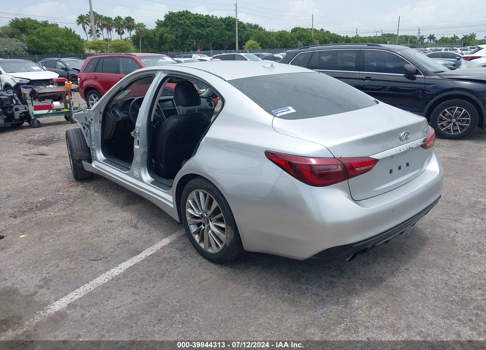 2019 INFINITI Q50 3.0T LUXE VIN: JN1EV7ARXKM552410