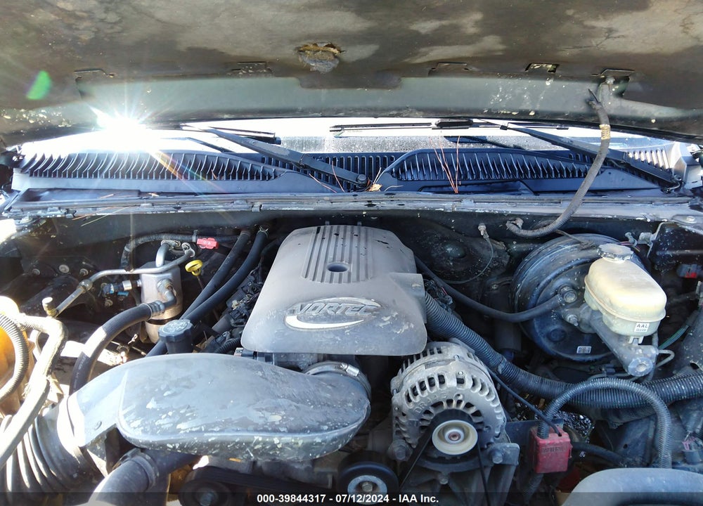 2005 CHEVROLET SILVERADO 1500 WORK TRUCK VIN: 1GCEK19B55E144048