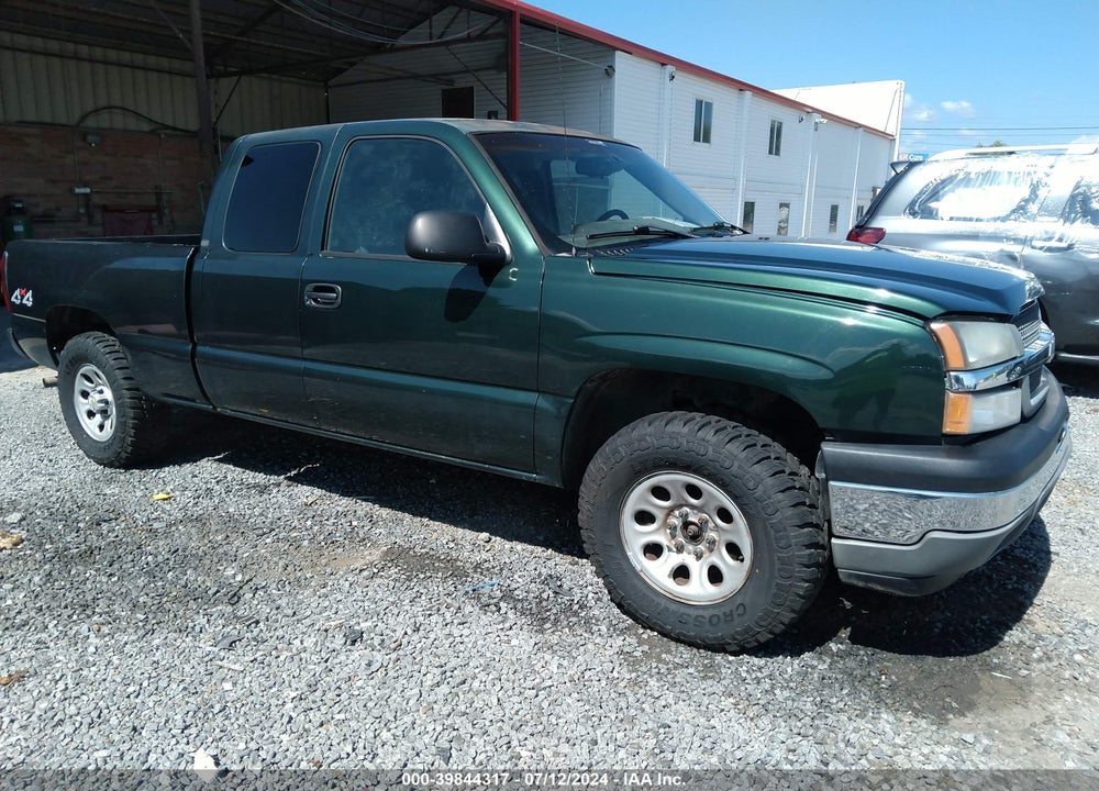 2005 CHEVROLET SILVERADO 1500 WORK TRUCK VIN: 1GCEK19B55E144048
