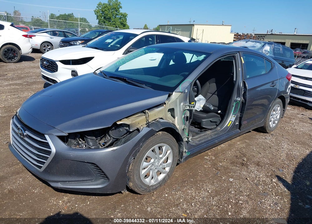 2018 HYUNDAI ELANTRA SE VIN: 5NPD74LFXJH354326
