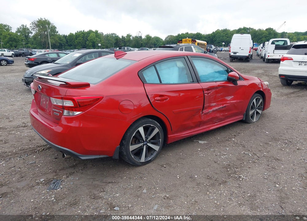 2019 SUBARU IMPREZA 2.0I SPORT VIN: 4S3GKAJ67K1625154