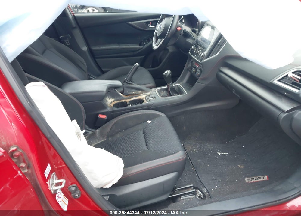 2019 SUBARU IMPREZA 2.0I SPORT VIN: 4S3GKAJ67K1625154