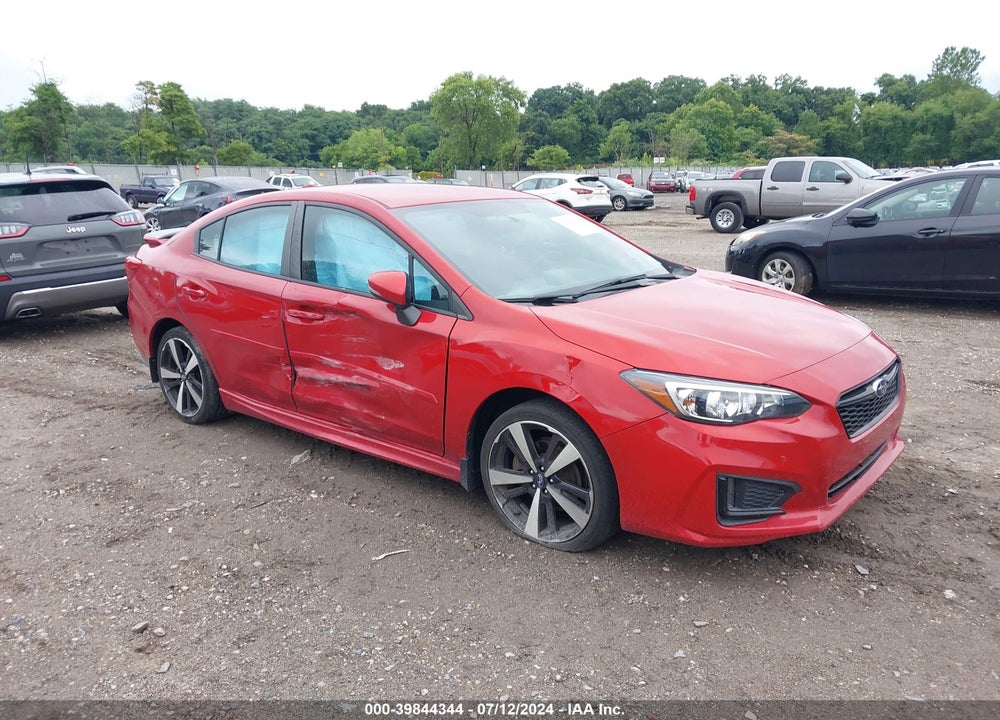 2019 SUBARU IMPREZA 2.0I SPORT VIN: 4S3GKAJ67K1625154